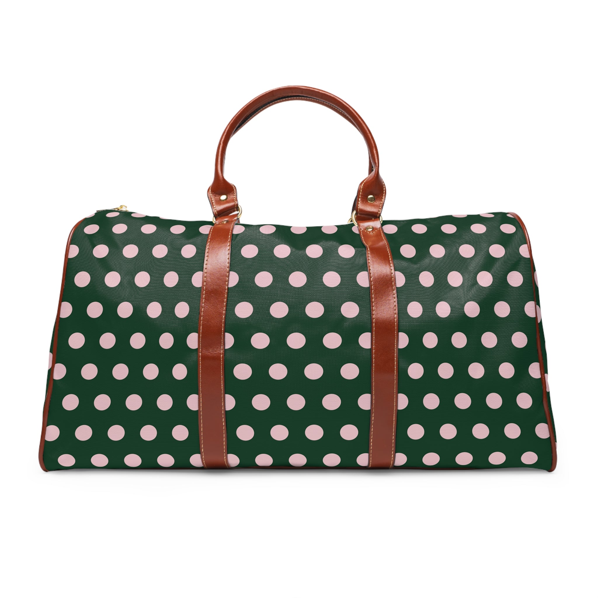 Orvieto - Forest Blush Bold Dot Travel Bag