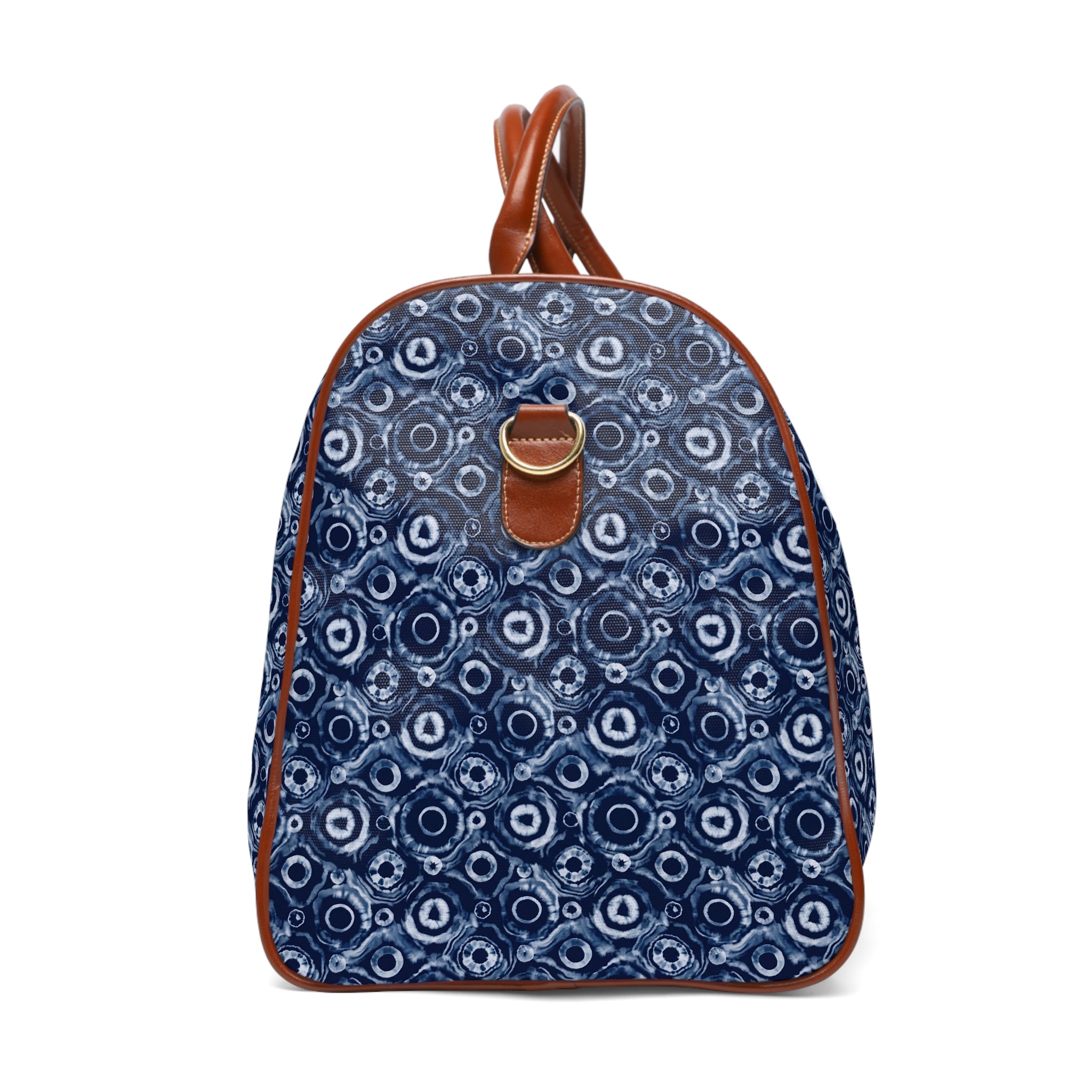 Lockwood - Indigo Shibori Rings Travel Bag