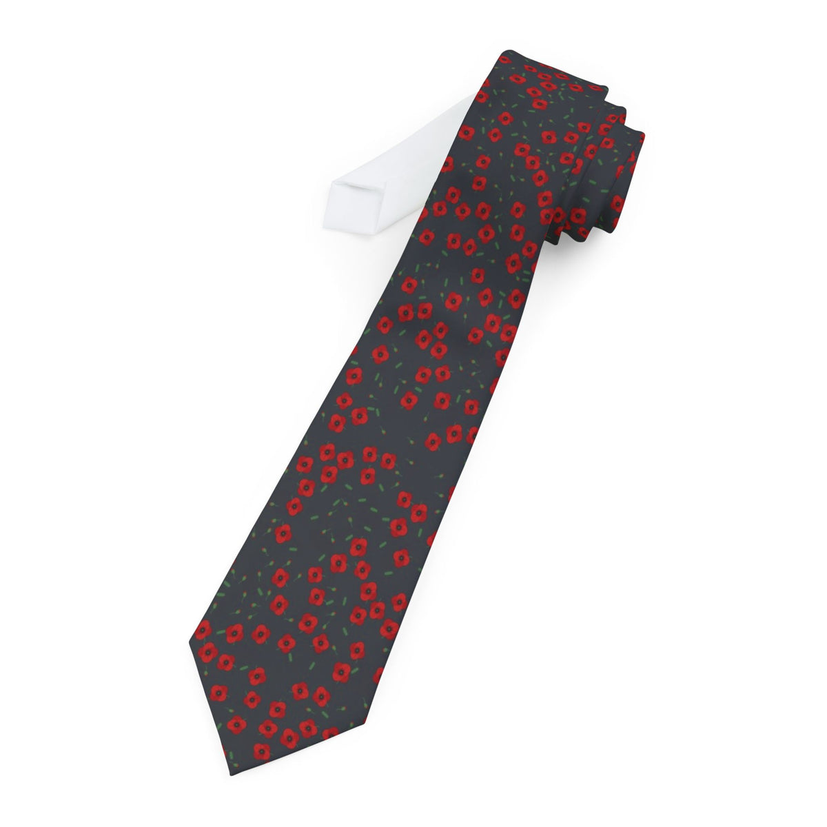 Guldencrone Satin Edition - Charcoal Poppy Tie