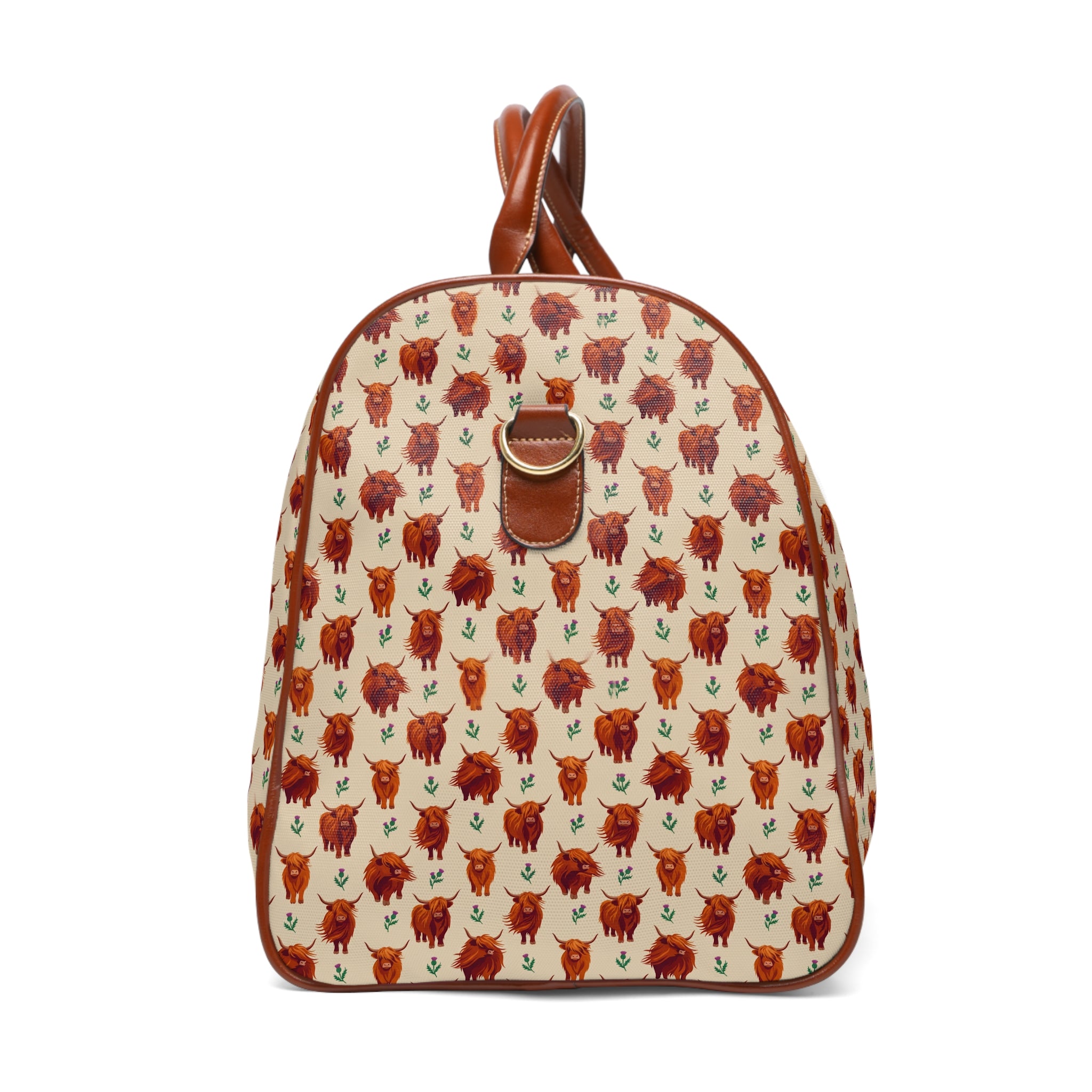 Salers - Highland Cattle Charm Travel Bag