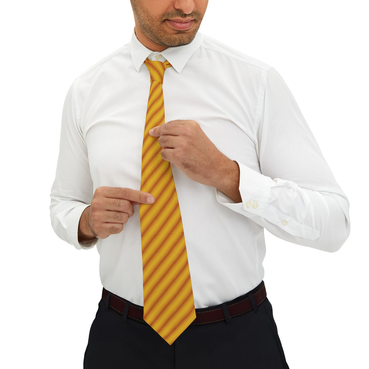 Melchtal Talisman Tie - Halftone Pop Red