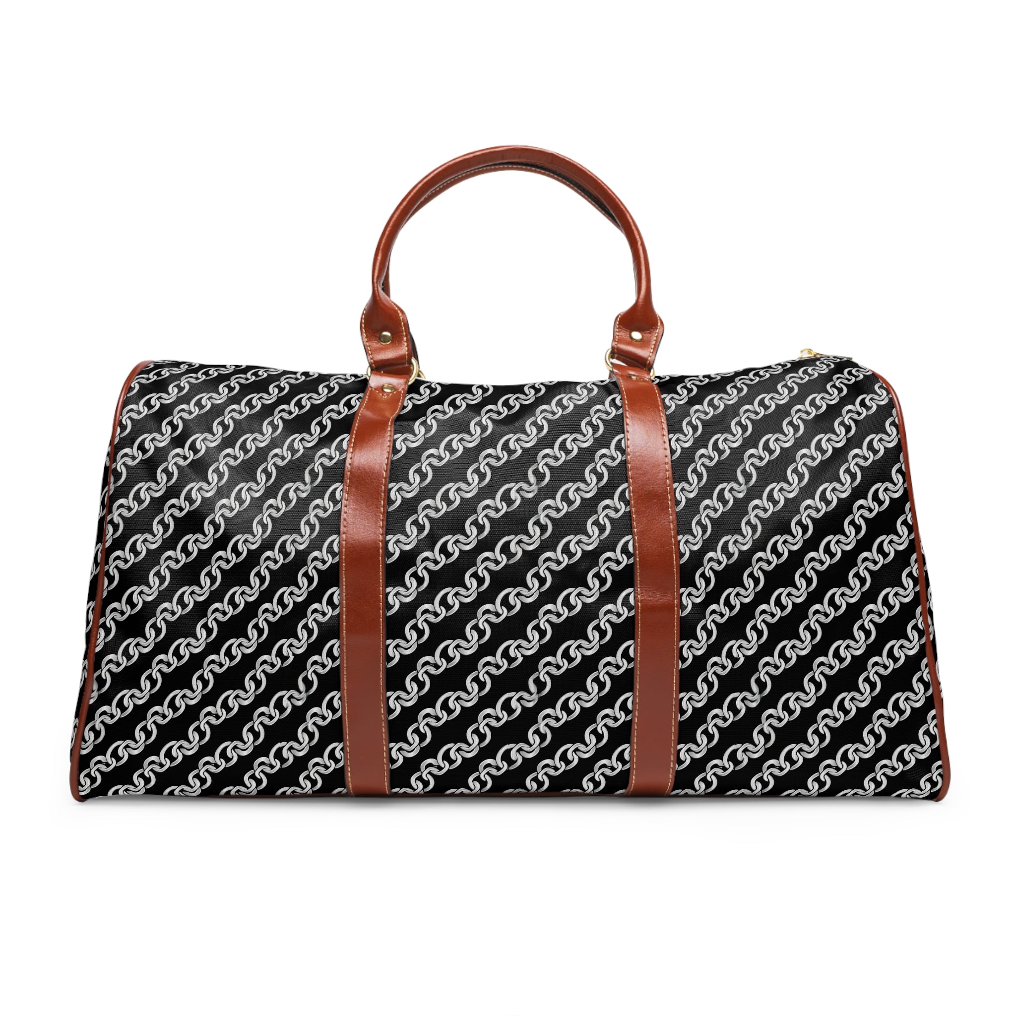 Vezere - Silver Chain Noir Travel Bag