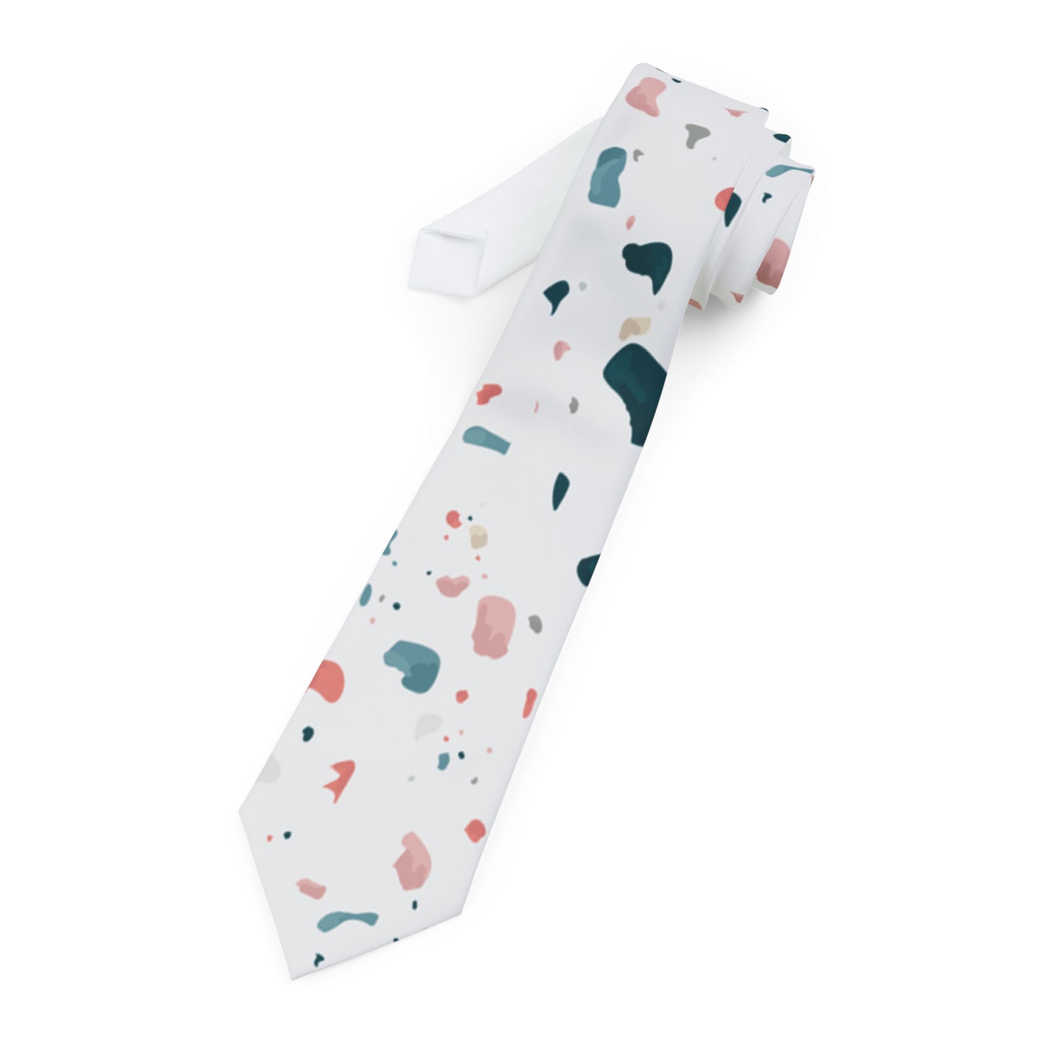 Solís Talisman Tie - Soft Terrazzo Drift