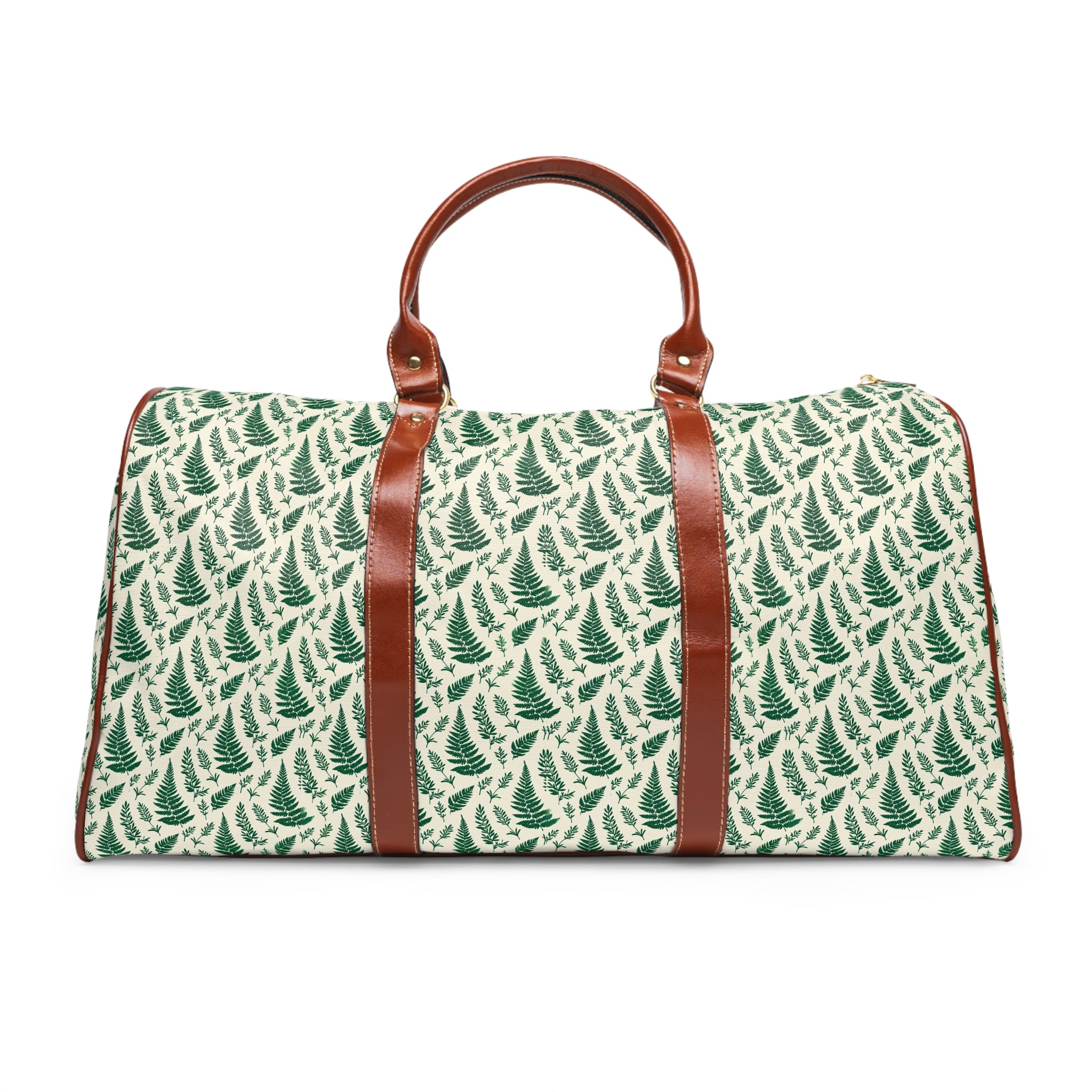 Bayonne - Fern Herbarium Ivory Travel Bag