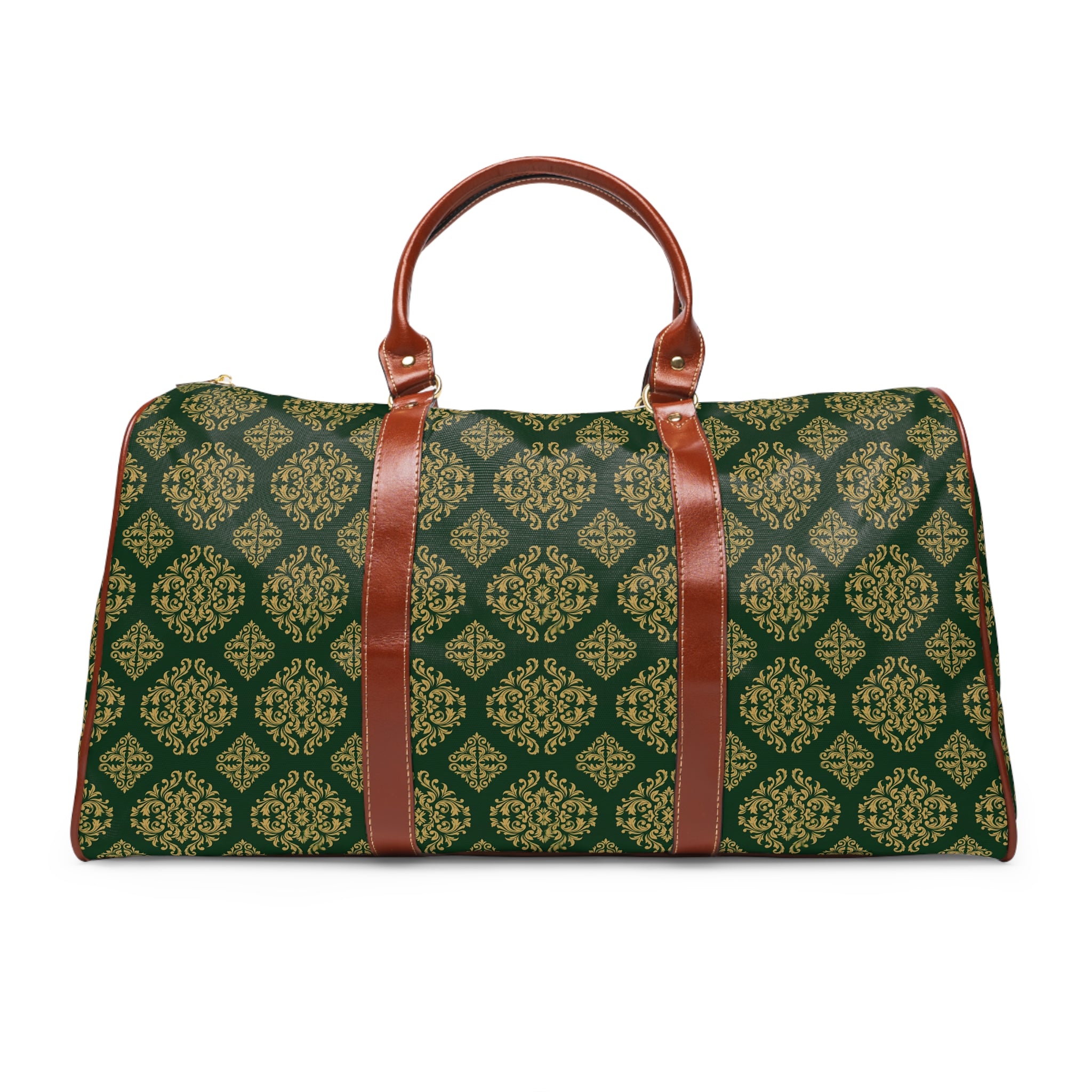 Lodeve - Forest Gold Damask Travel Bag