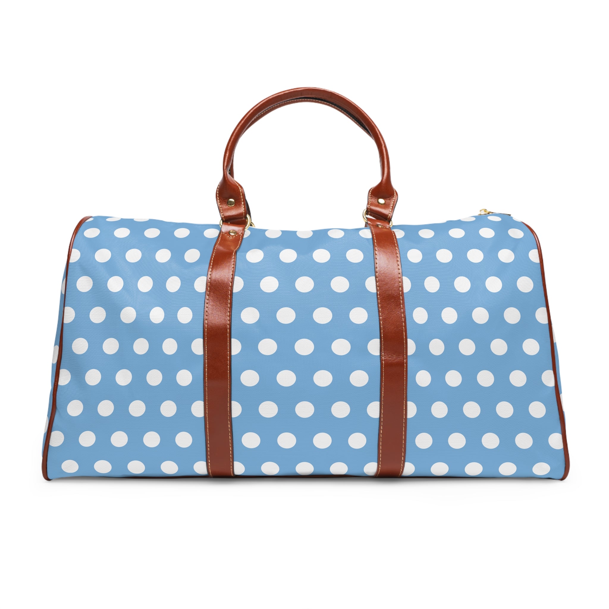 Yport - Sky White Bold Dot Travel Bag