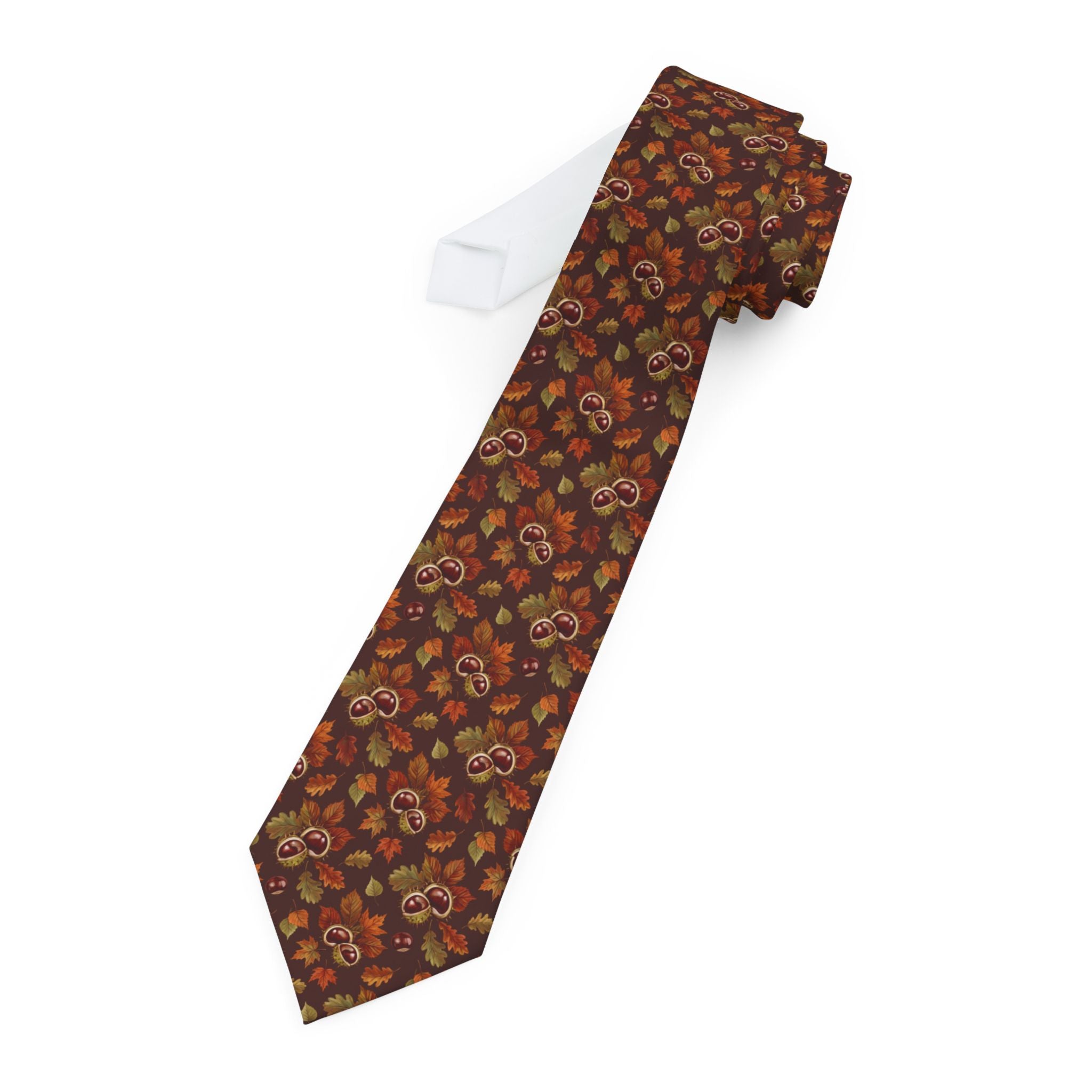 Kelbrook Talisman Tie - Chestnut Harvest Charm
