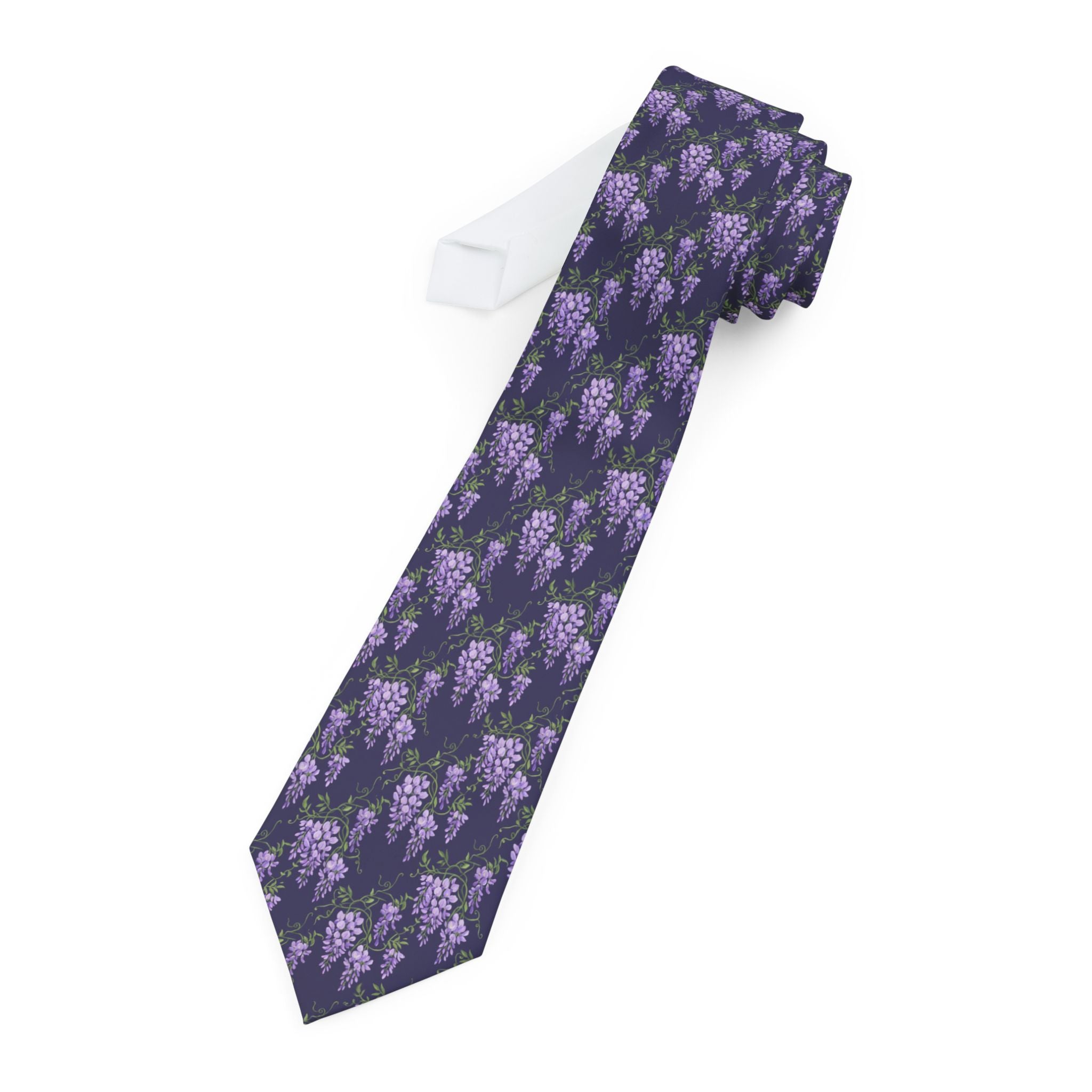 Nettlecombe Talisman Tie - Wisteria Twilight