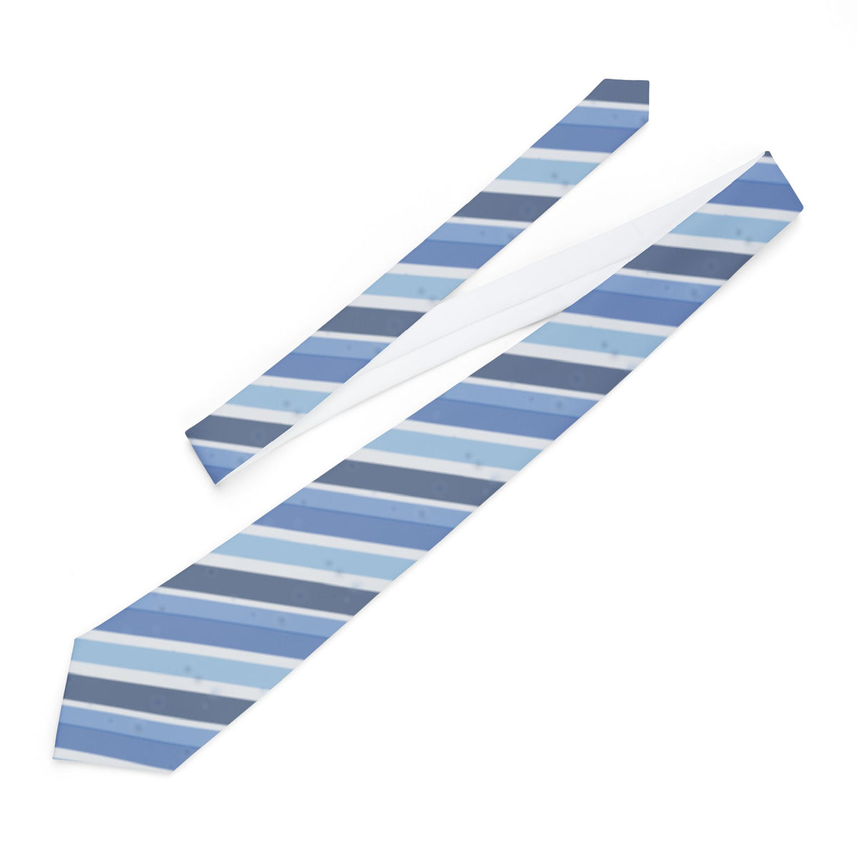 Hergiswil Talisman Tie - Watercolor Wash Blues