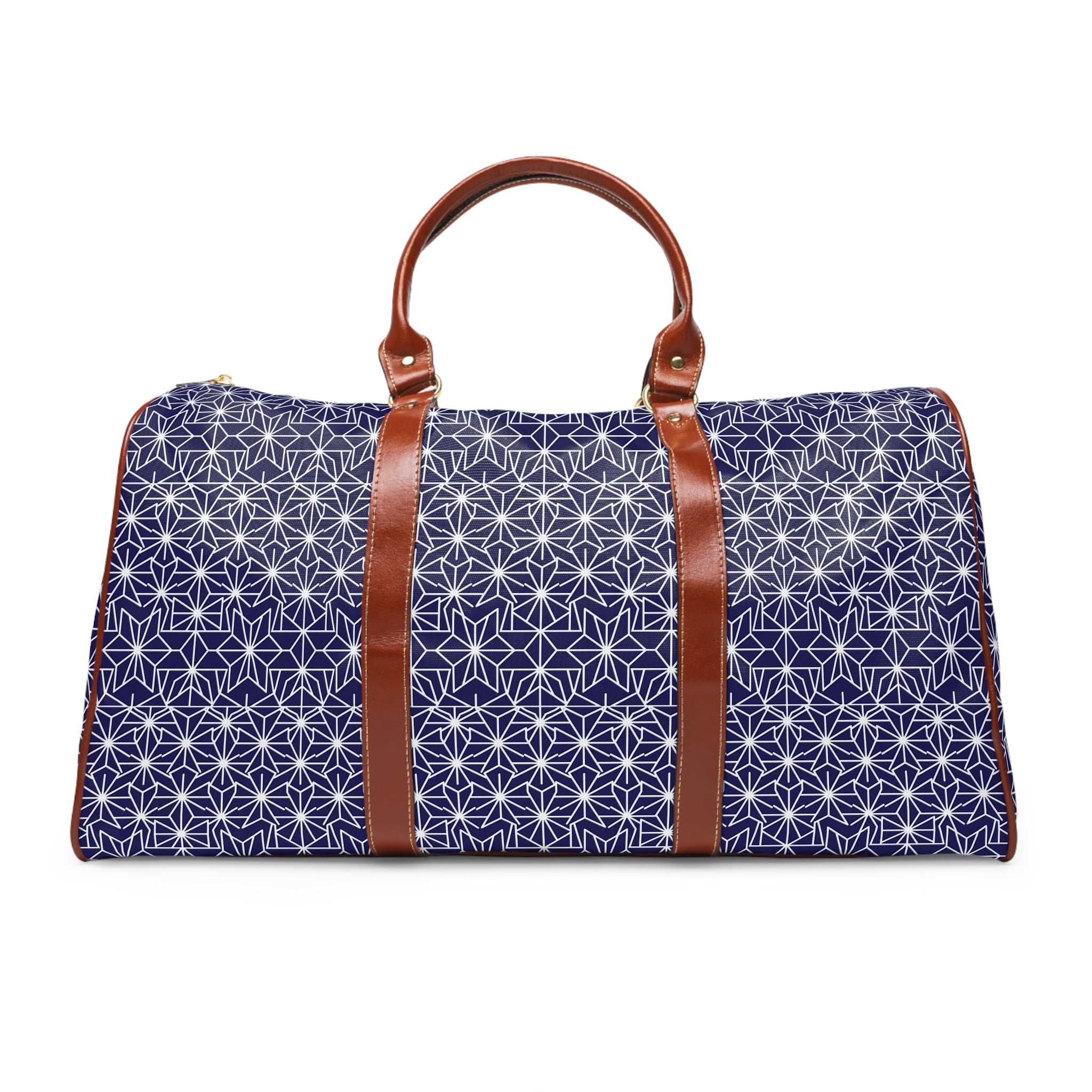 Oppede - Asanoha Star Indigo Travel Bag