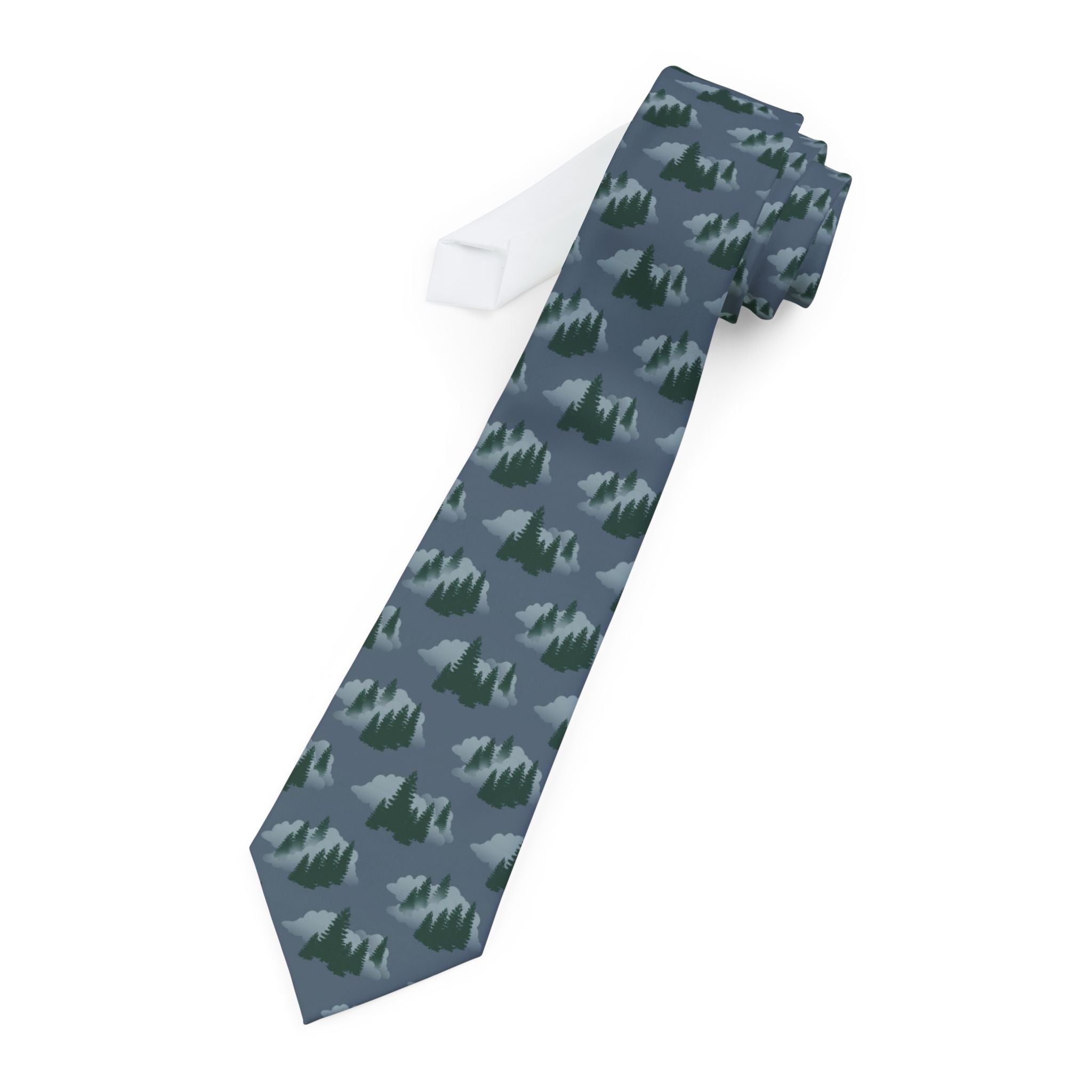 Elmswood Talisman Tie - Misty Pine Reverie