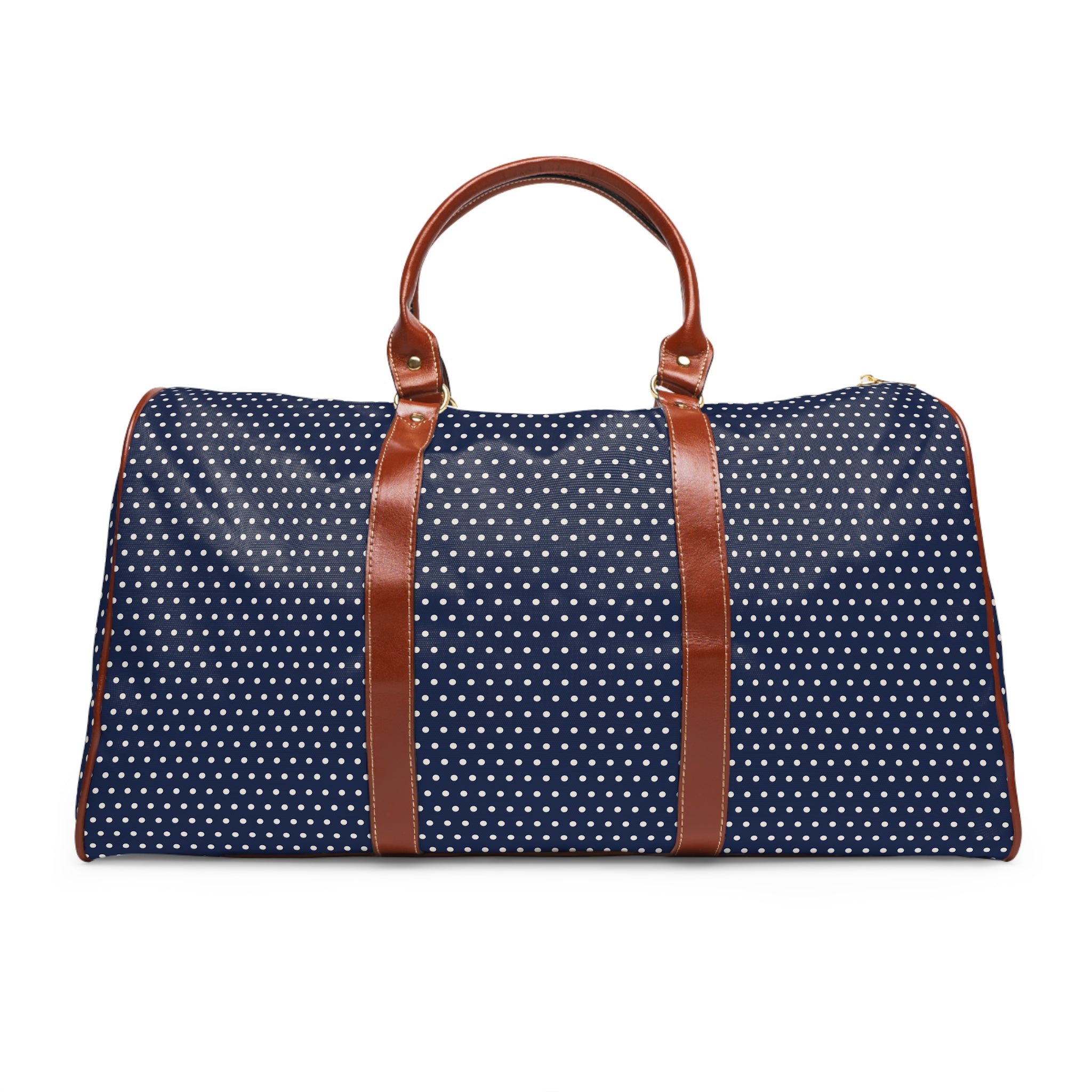Averton - Navy Ivory Pin Dot Travel Bag