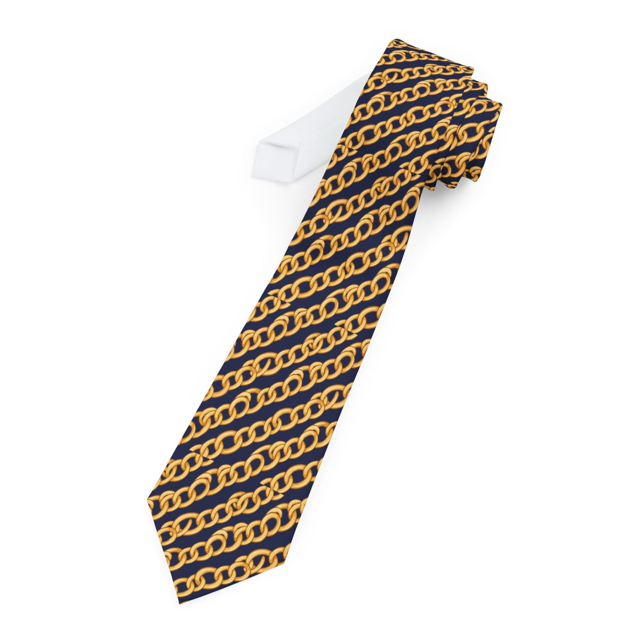 Chamborel Talisman Tie - Golden Chain Cascade