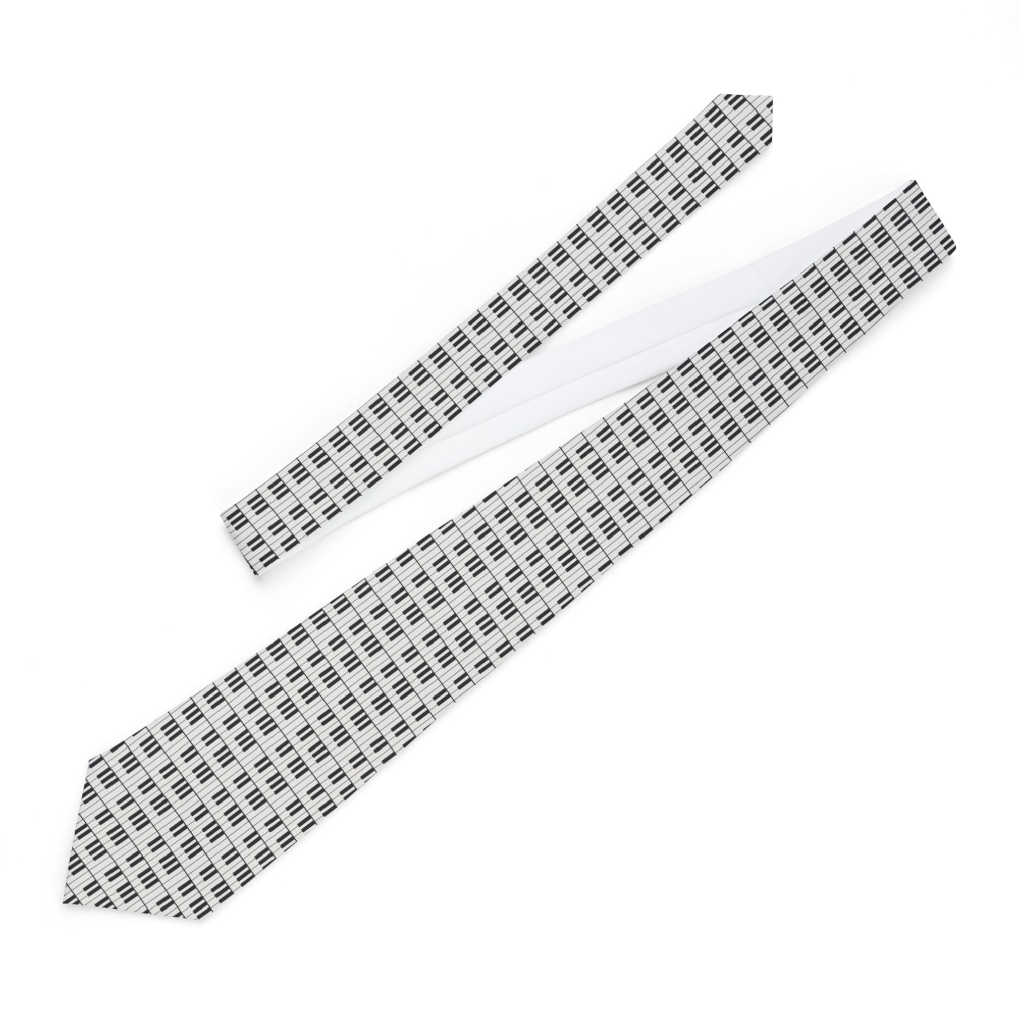 Emarese Talisman Tie - Ebony Ivory Piano Keys