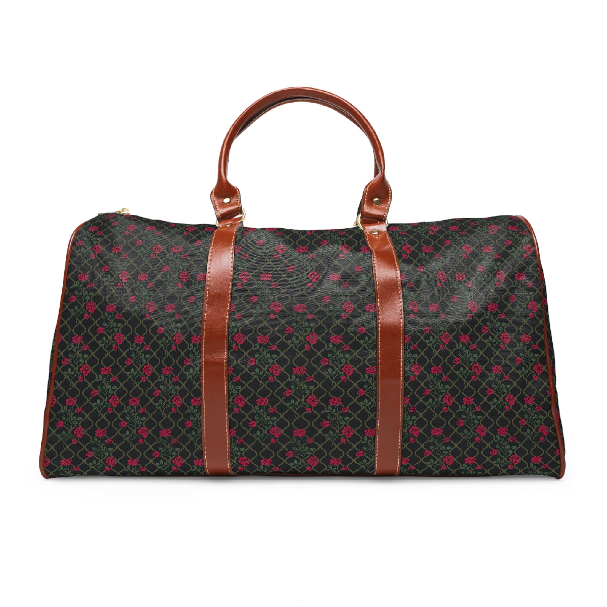 Sigonce - Crimson Rose Trellis Travel Bag