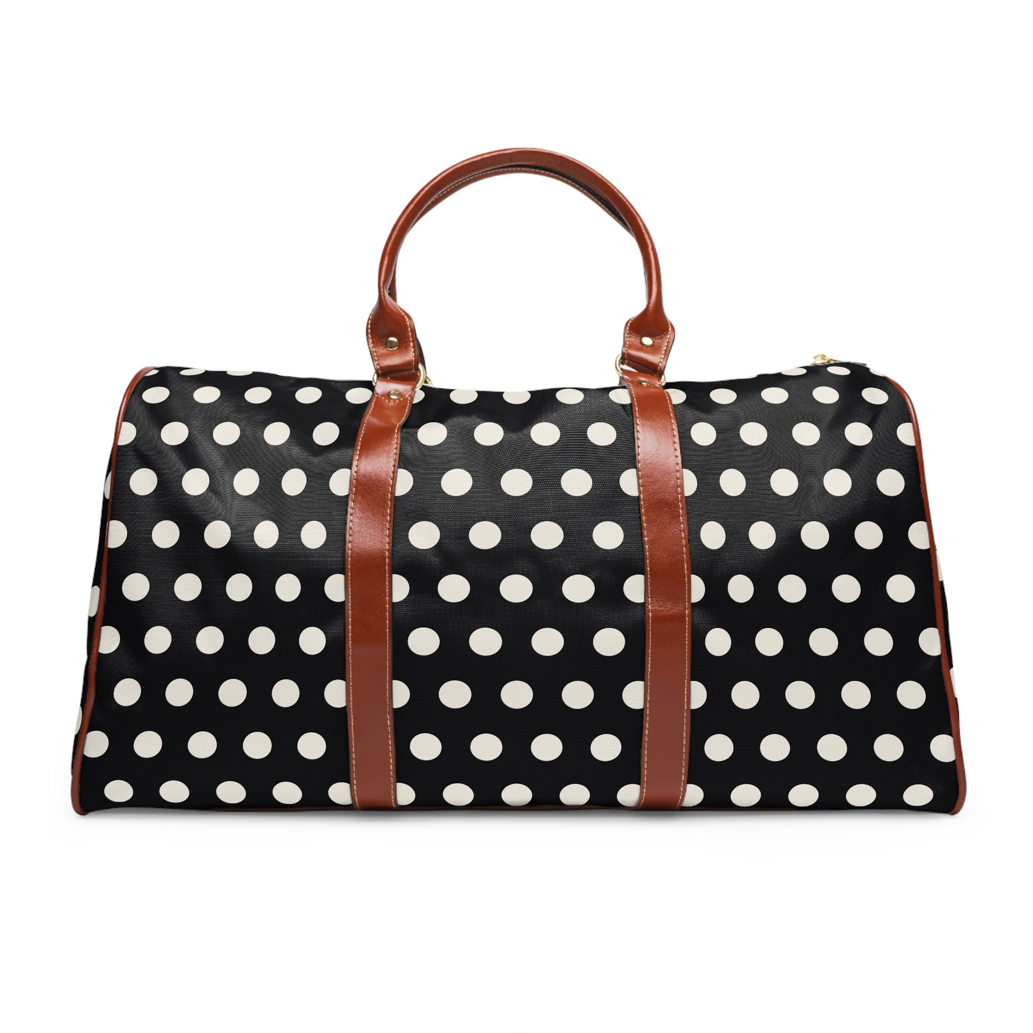 Todi - Black Ivory Bold Dot Travel Bag