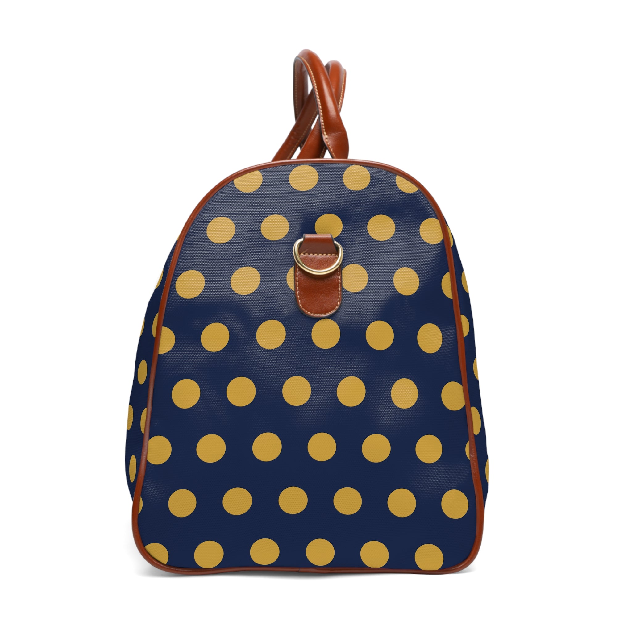 Colmar - Navy Gold Bold Dot Travel Bag