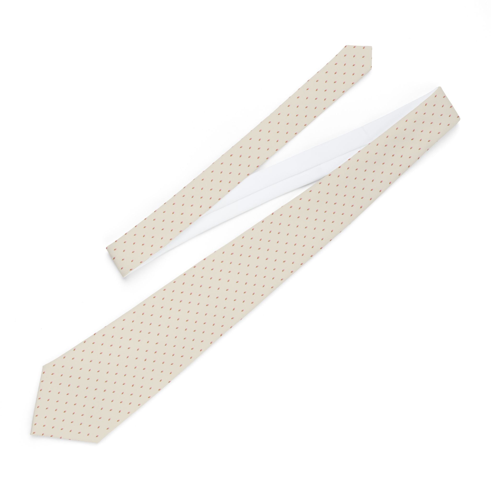 Visperterminen Talisman Tie - Strawberry Cream Ice Cream