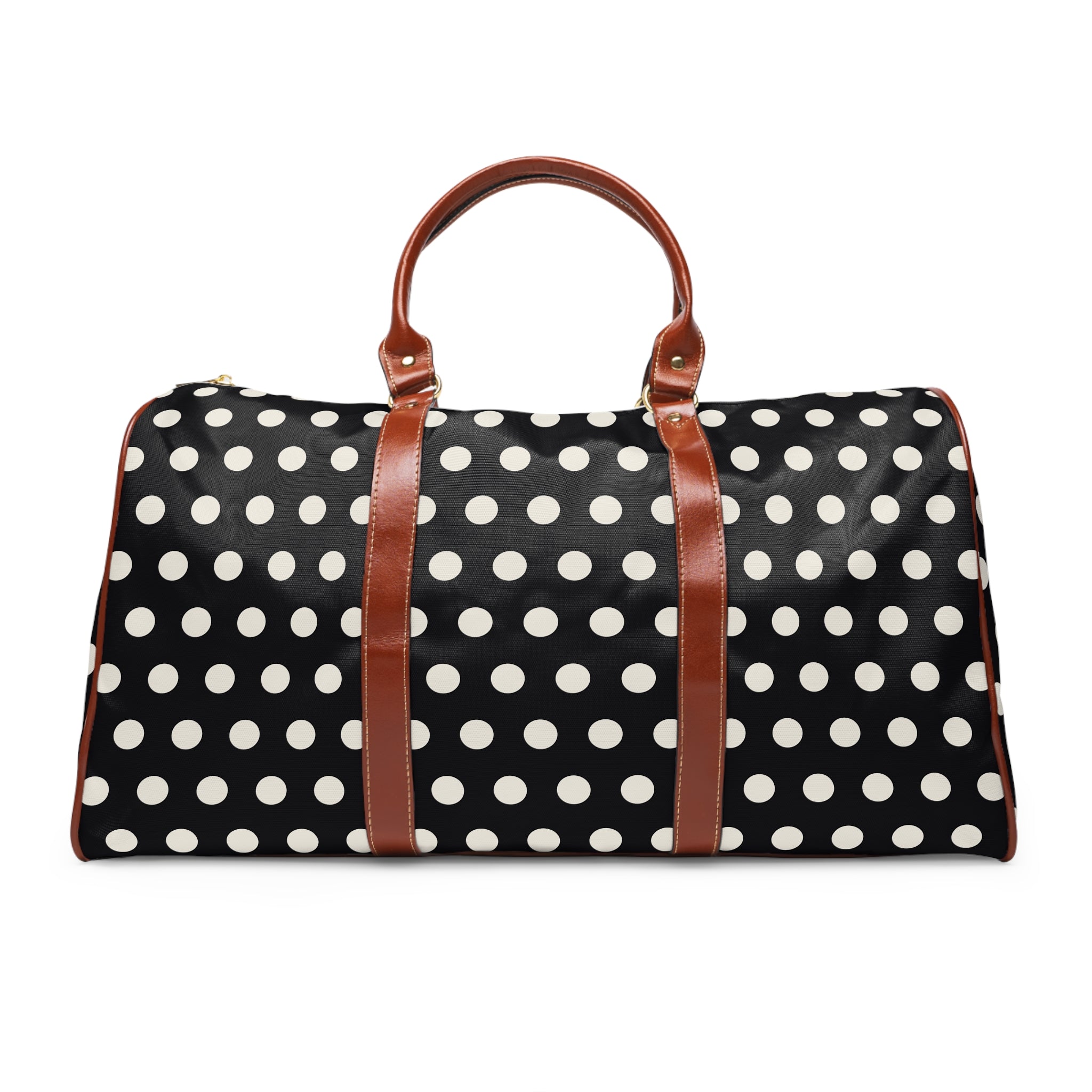 Todi - Black Ivory Bold Dot Travel Bag