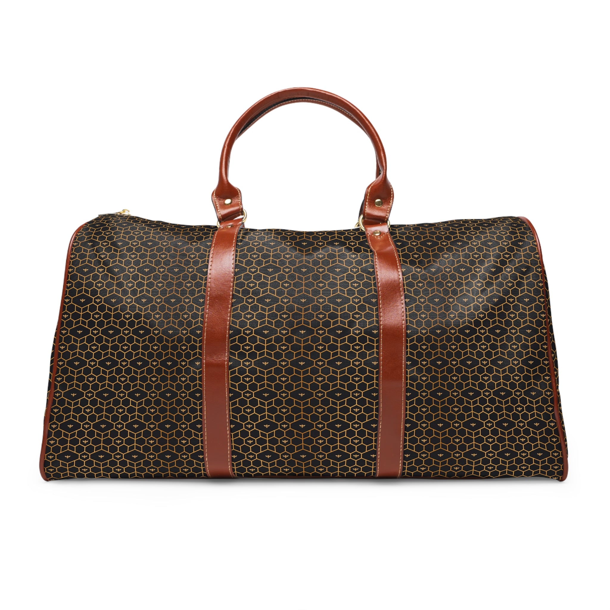 Caldwyn - Amber Honeycomb Hex Travel Bag