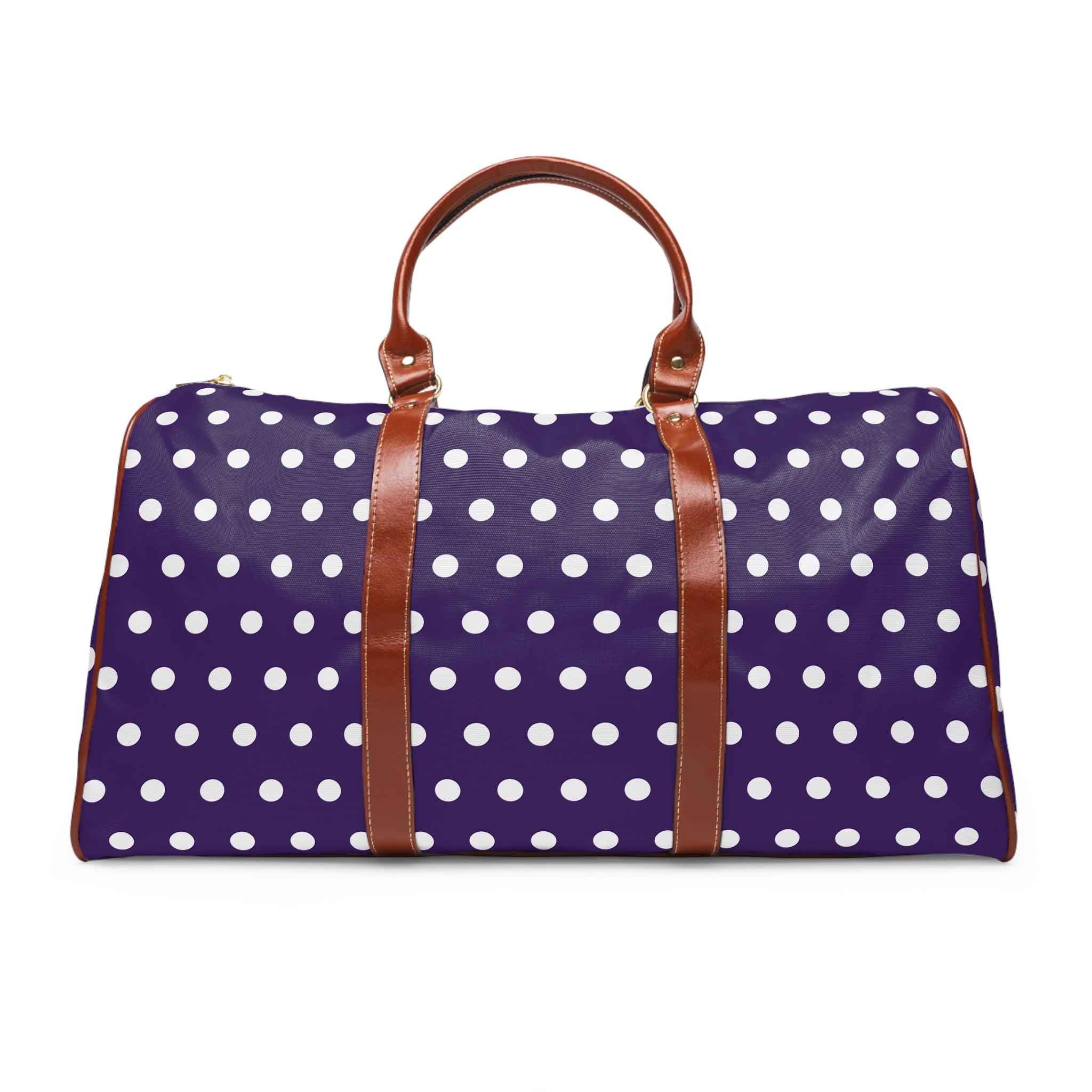 Urbino - Purple White Bold Dot Travel Bag