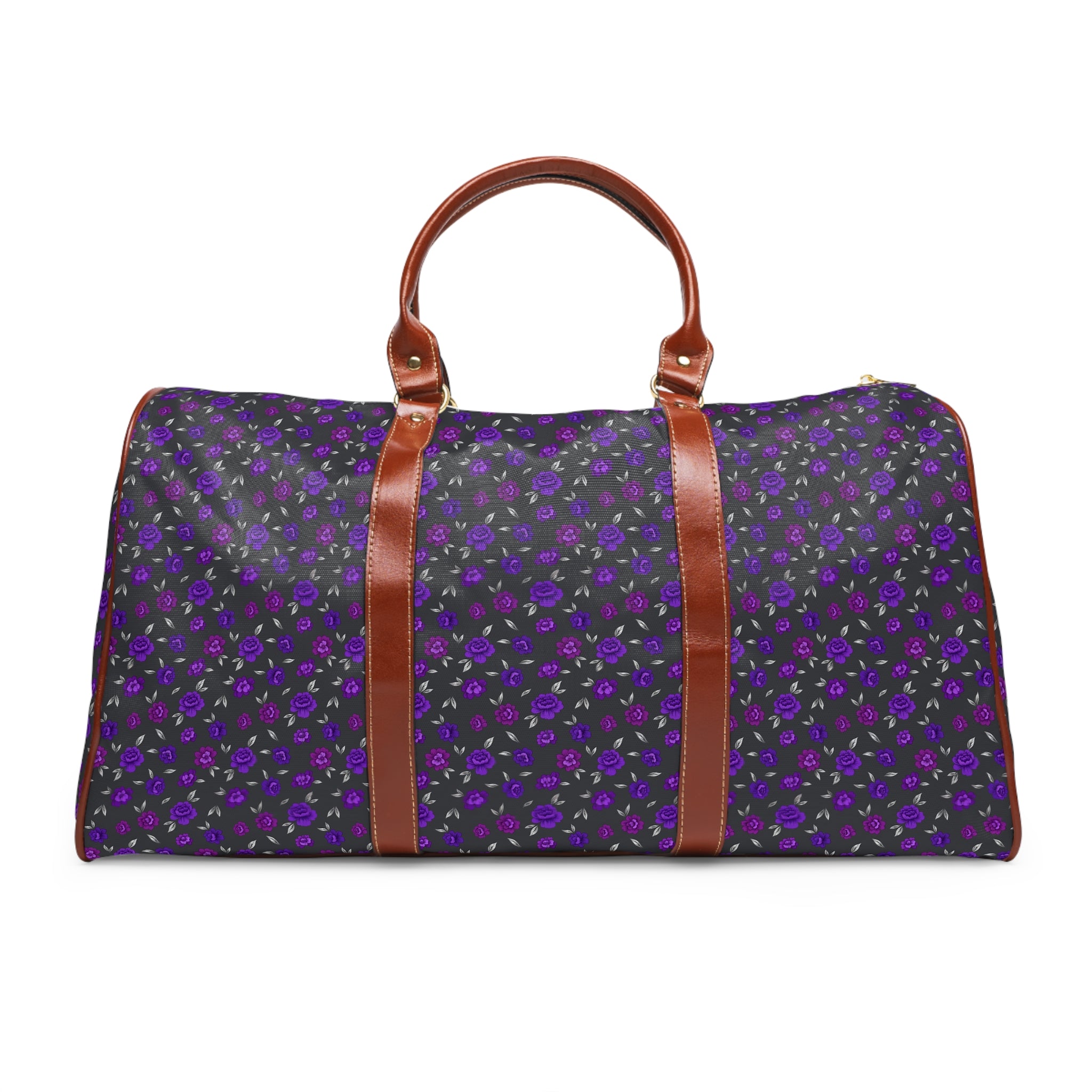 Peralta - Charcoal Violet Bloom Travel Bag