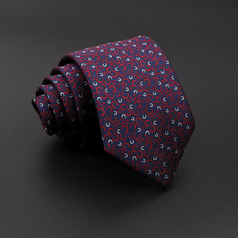 Lightfoot - Navy Red Paisley Tie