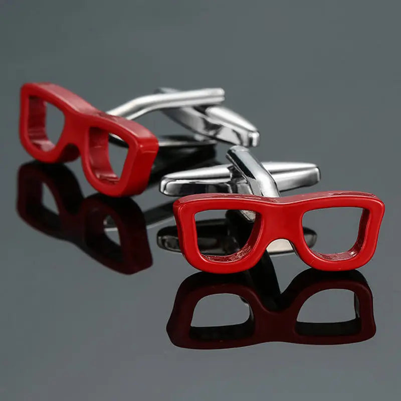 Talisman Cufflink – Crimson Spectacles