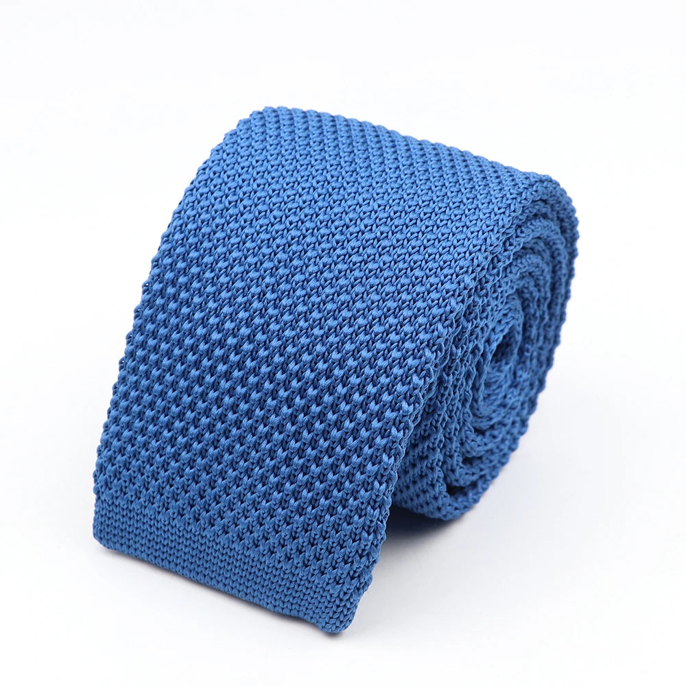 Barrington - Steel Blue Knitted Tie