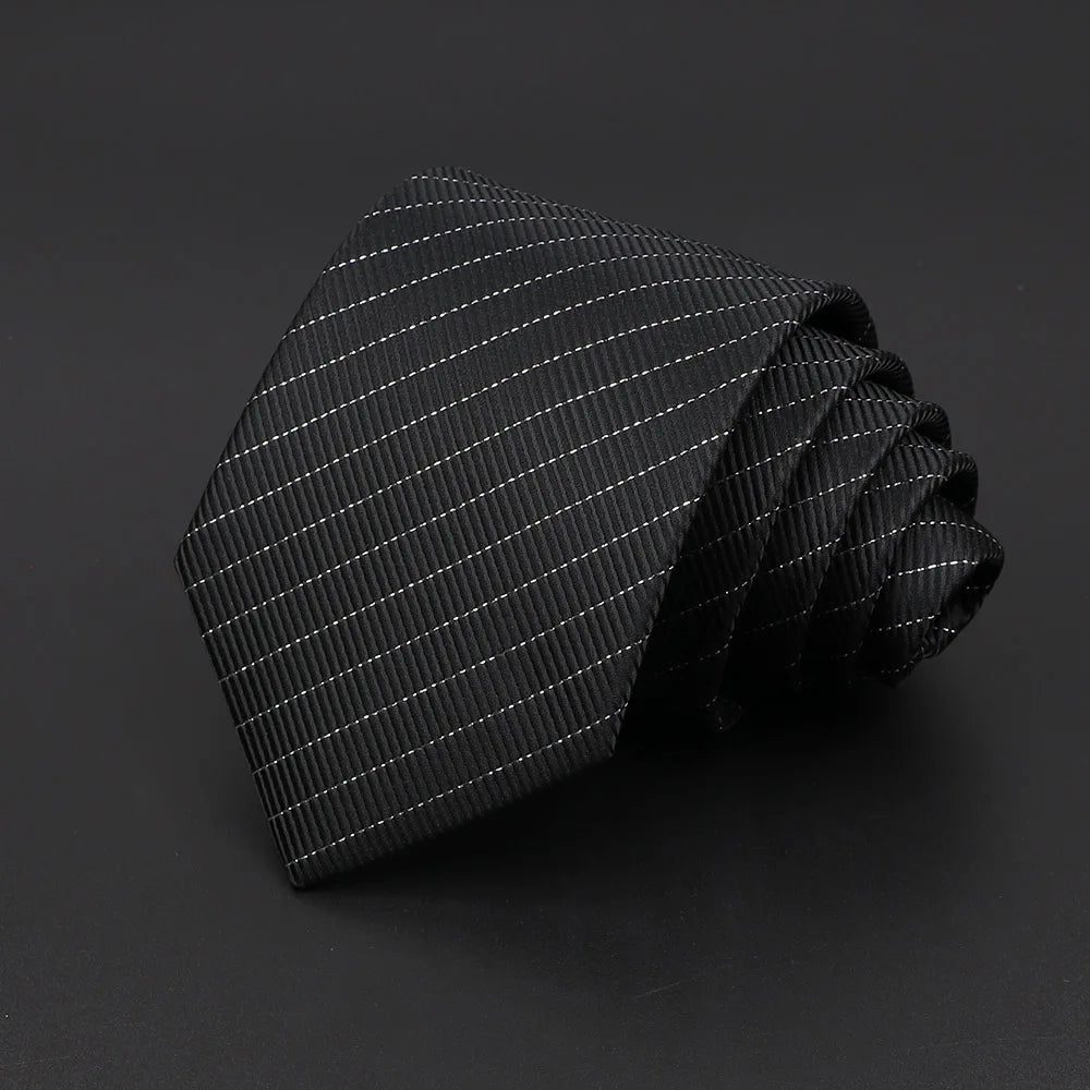 Fauconberg - Midnight Pinstripe Tie