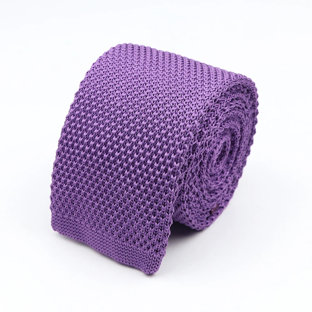 Rutherford - Orchid Purple Knitted Tie