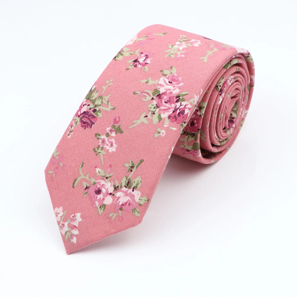 Merivale - Rose Pink Bouquet Tie
