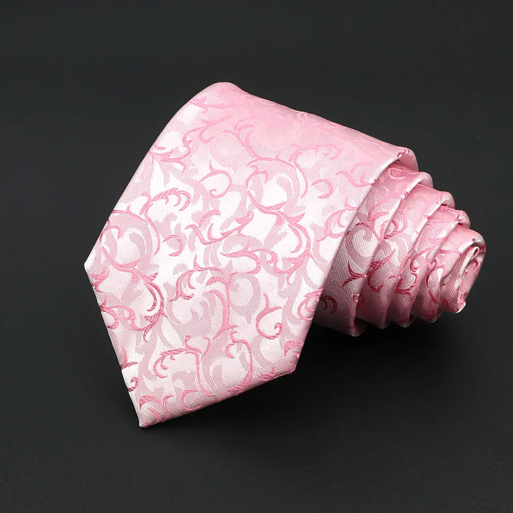 Neville de Raby - Rose Blush Vine Tie