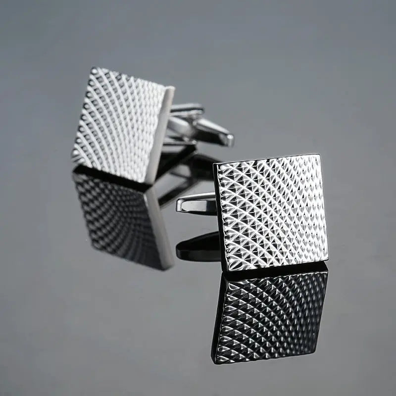 Silver Pinhead Studs cufflinks