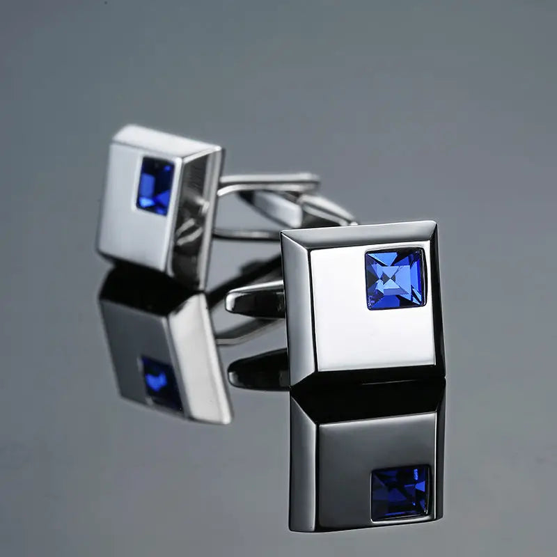 Sapphire Inlay cufflinks