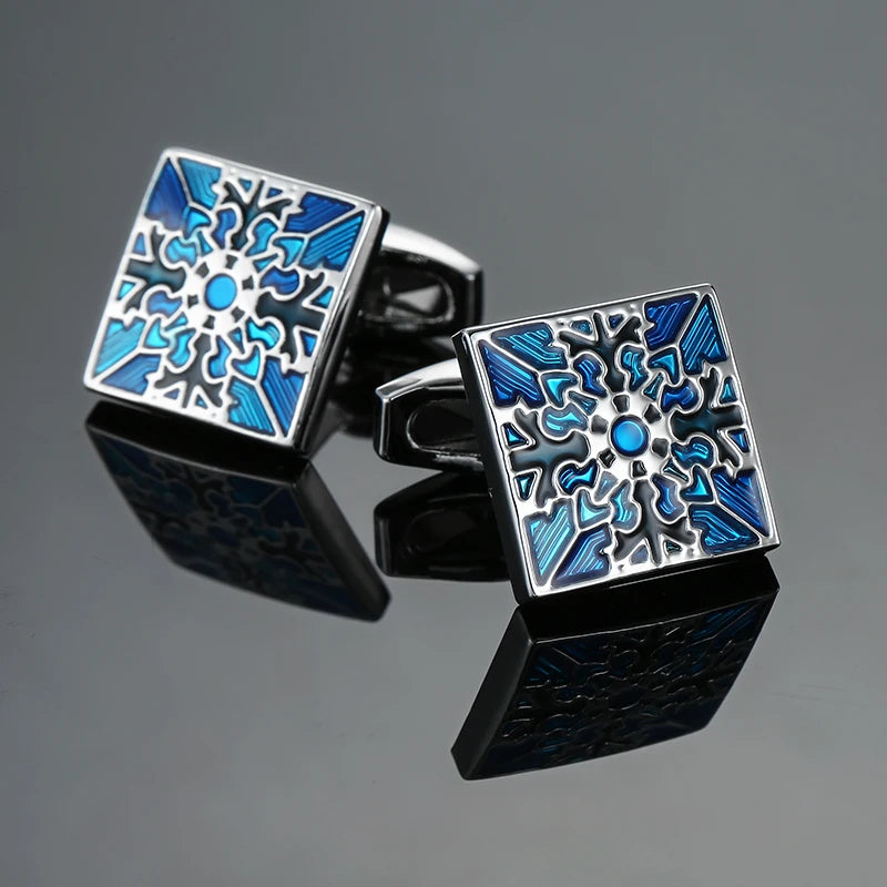 Talisman Cufflink – Chigi Azure Crest