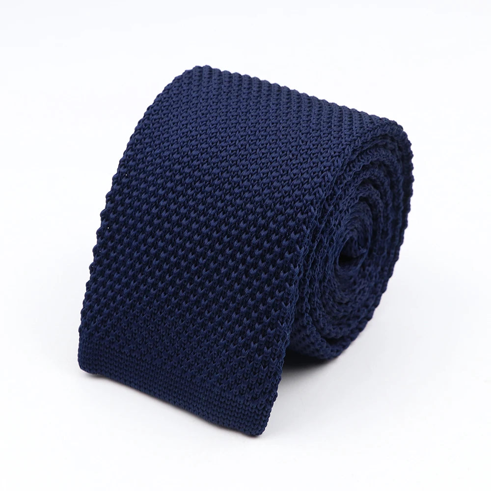 Netherton - Midnight Navy Knitted Tie