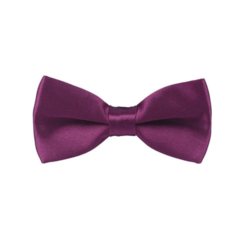 Talisman Bow Tie - Amethyst Purple Solid Bow Tie