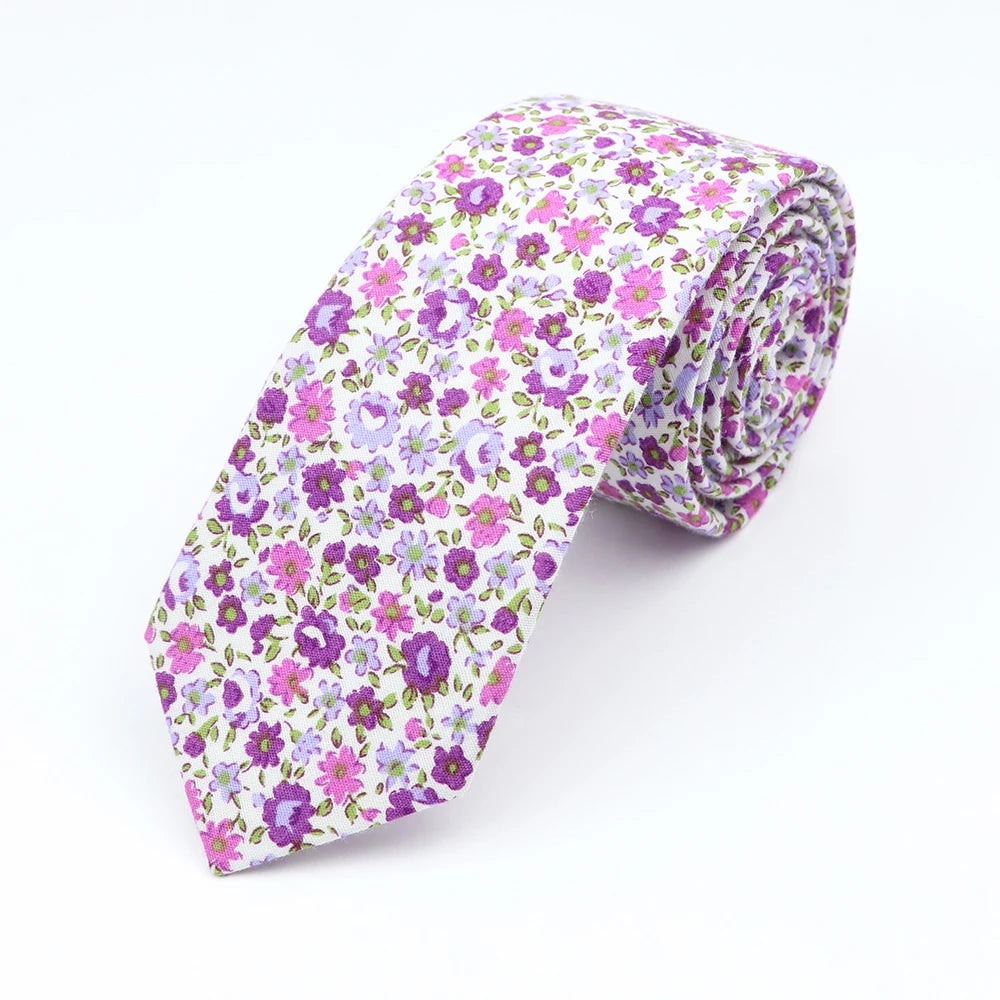 Davenport - Lavender Posy Tie