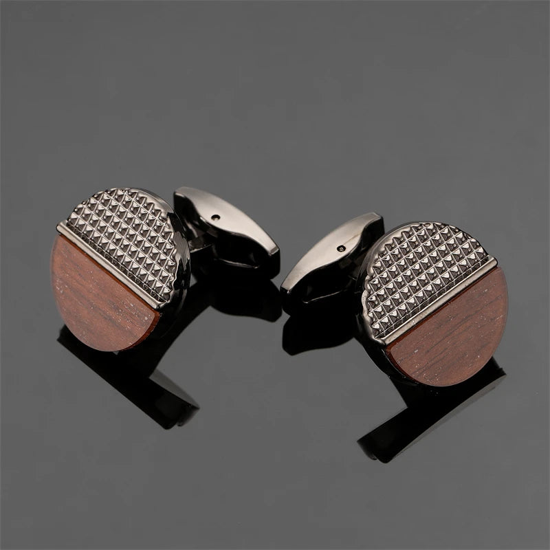 Talisman Cufflink – Walnut Forge