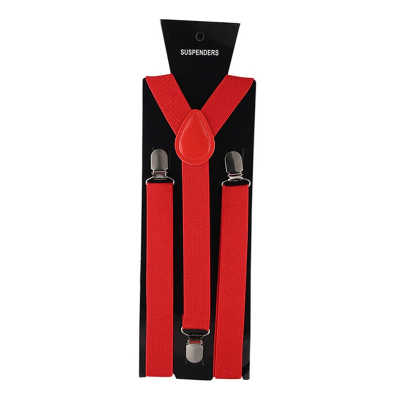 Red suspenders
