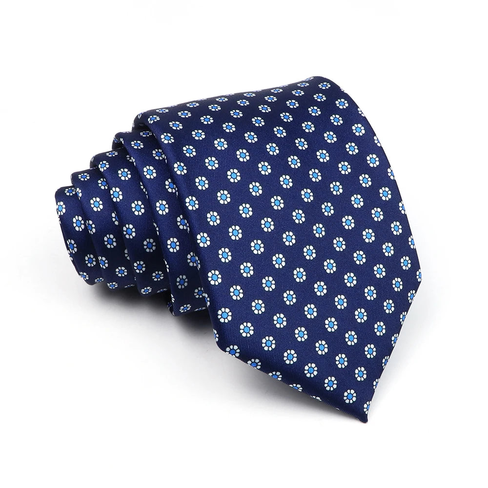 Tilbrook - Blue Mini Floret Tie