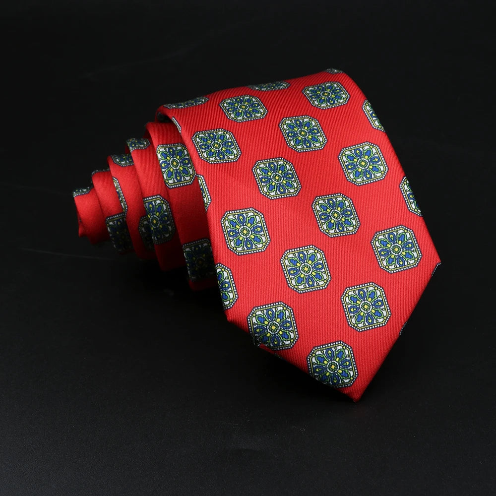 روفيني - ربطة عنق فسيفساء زعفرانية