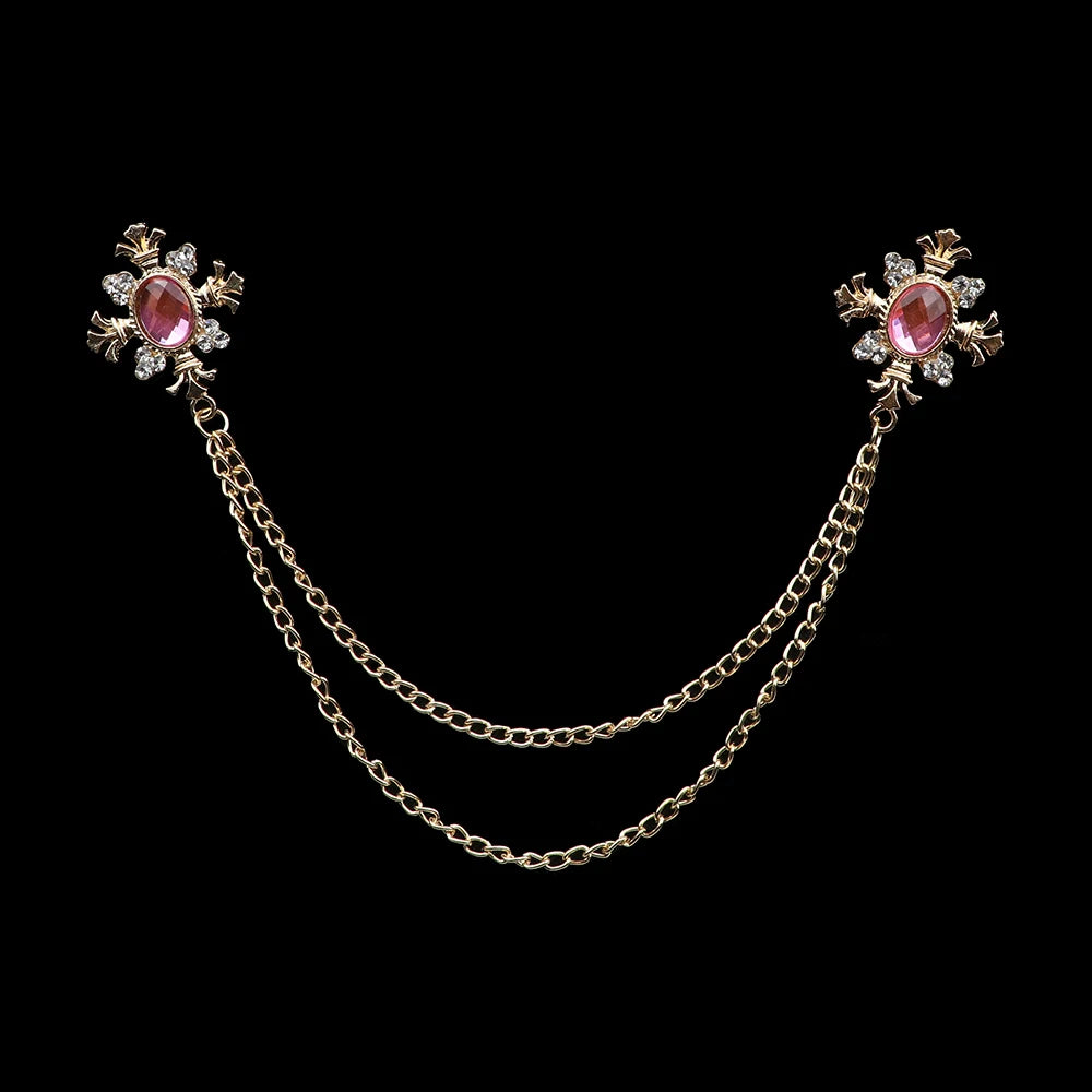 Talisman Brooch - Gold Rose Regal Fleur