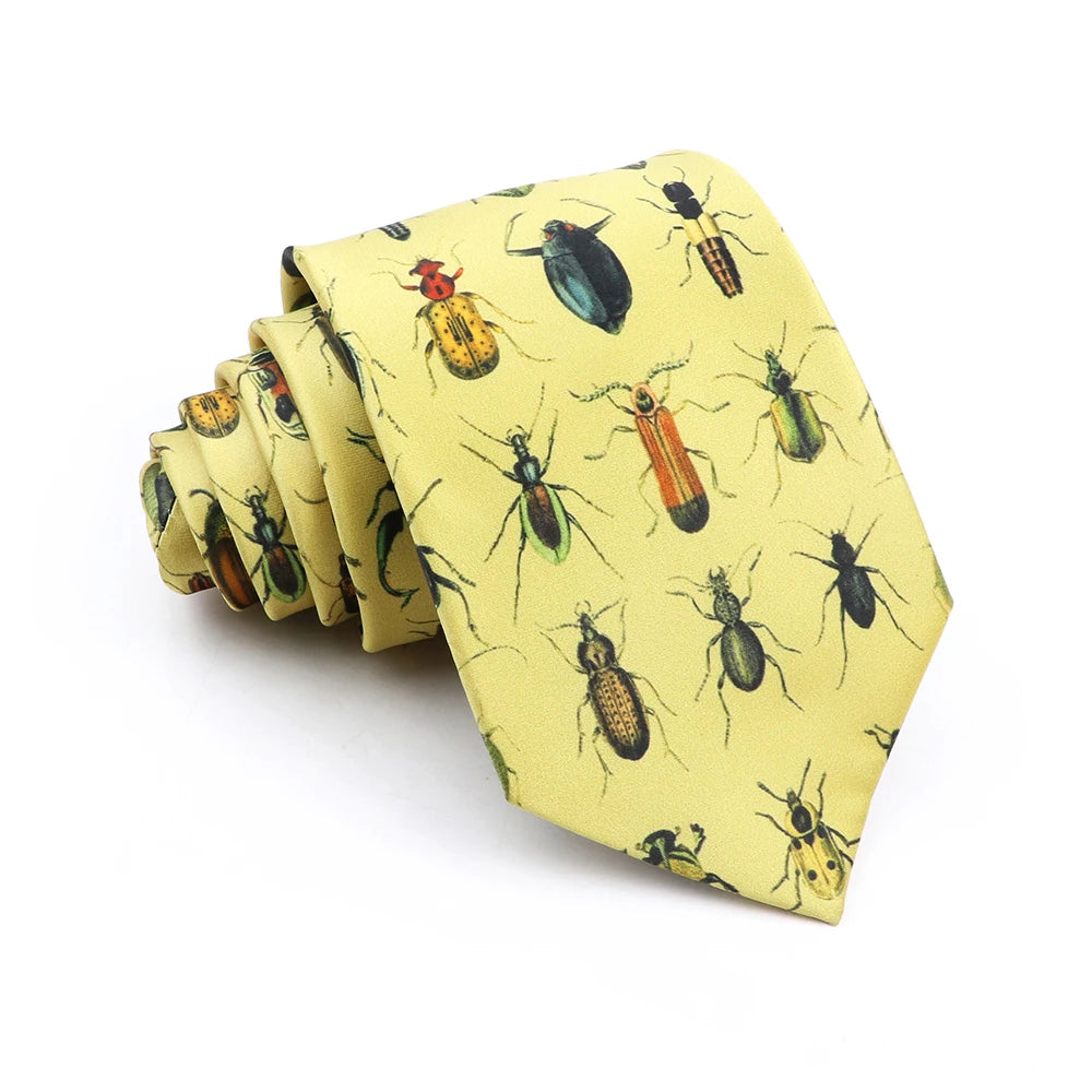 Forsythe - Beetle Study Yellow Tie