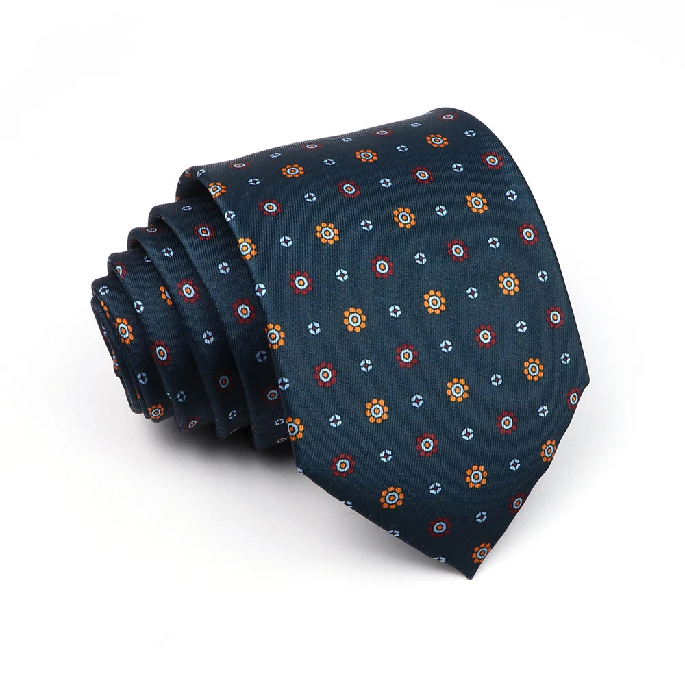Uffington - Black Gold Dot Tie