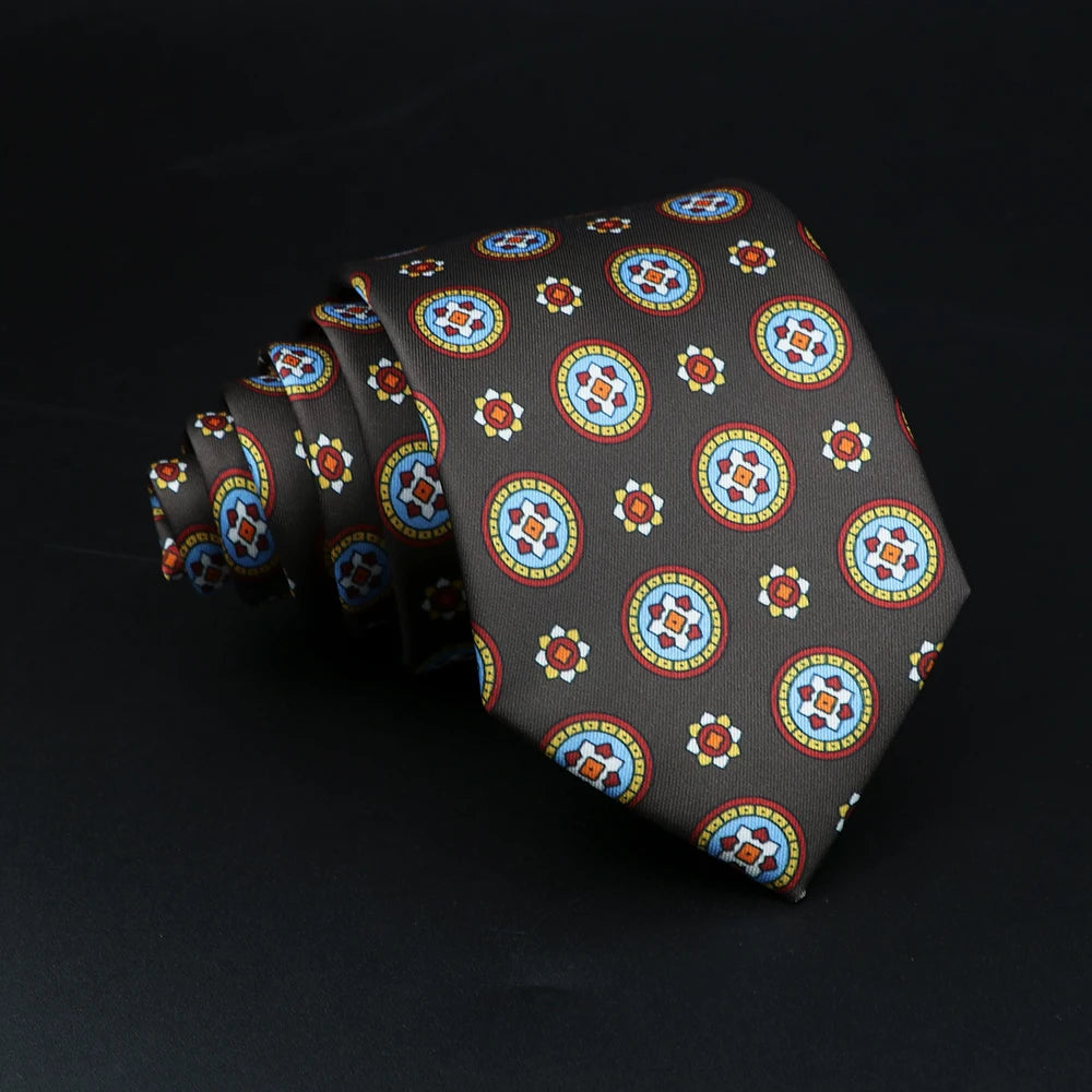 Belluzzi - Earthbound Compass Medallion Tie