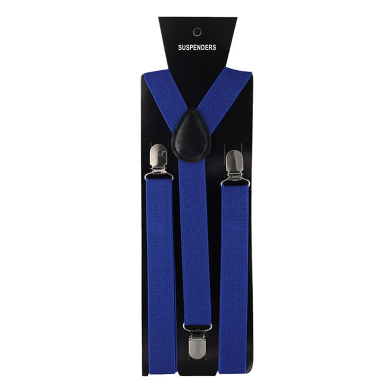 Royal Blue suspenders
