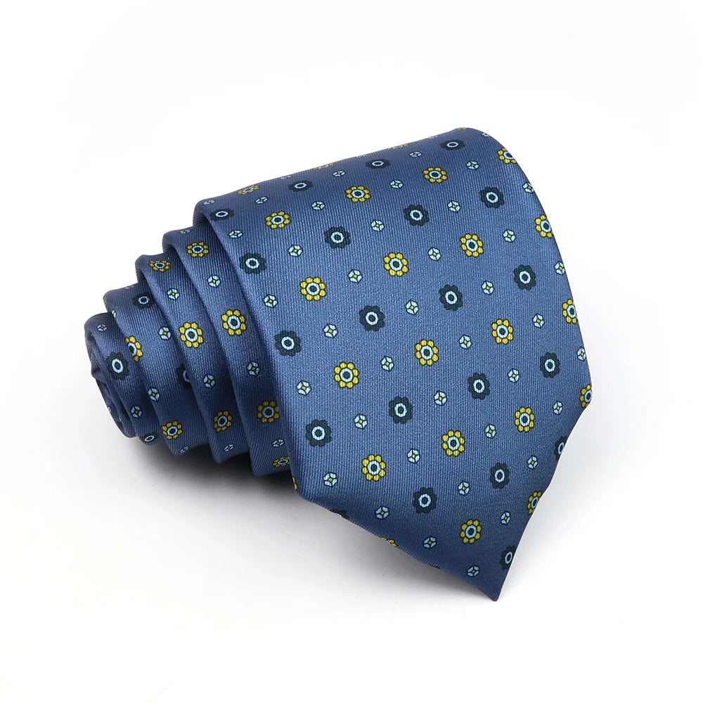 Wendover - Blue Speckle Dot Tie
