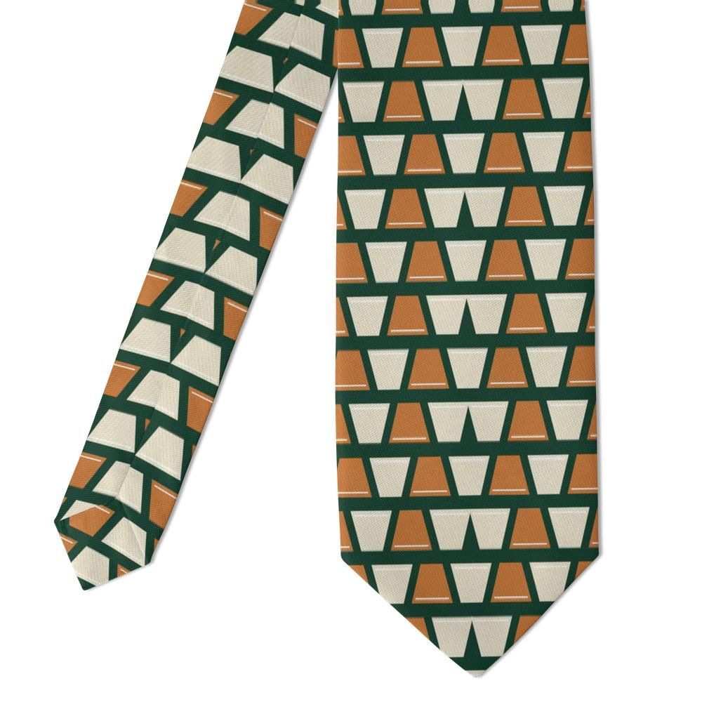 Teleki - Forest & Copper Keystone Tie – Stone Bridge